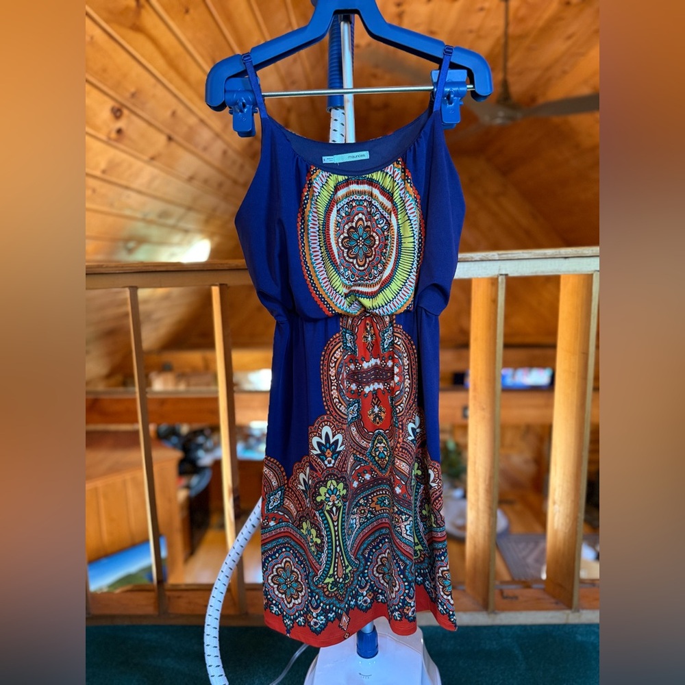 ⭐️Maurice’s Colorful Paisley Sundress sz small